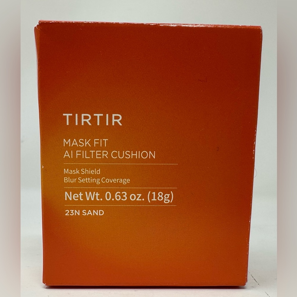 TIRTIR Mask Fit AI Filter‎ Cushion Matte 23N Sand Brighten Anti Wrinkle 0.63 oz